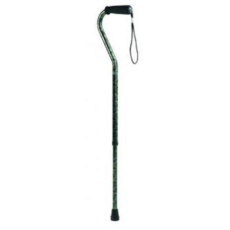 CAREX HEALTH BRANDS Carex Health Brands A51600 Offset Adjust Designer Cane Grn FGA51600 GRN